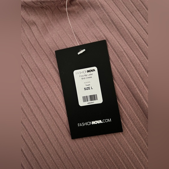 Find me later midi dress - mauve - Picture 6 of 6